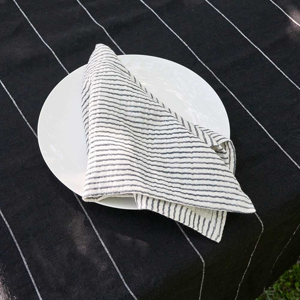 Marina Napkin Set - White w&