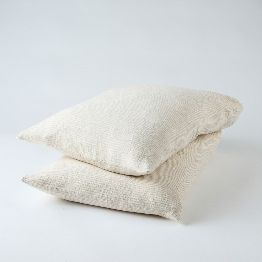 Marina Pillowcase Set - Off White w&