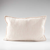 Myra Musk/White Stripe Cushion - Eadie Lifestyle