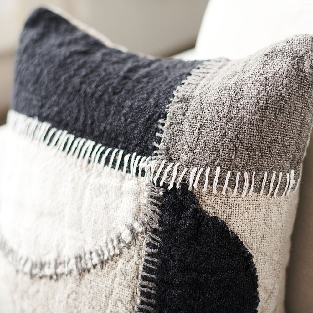 Perfecto Hand Woven Linen Cushion - Eadie Lifestyle