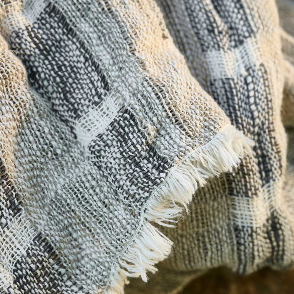 Petra Linen Throw - Eadie Lifestyle