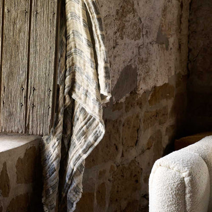 Petra Linen Throw - Eadie Lifestyle