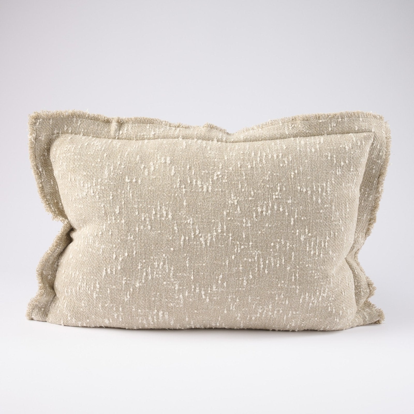 Polo Cushion - Natural/White  - Eadie Lifestyle