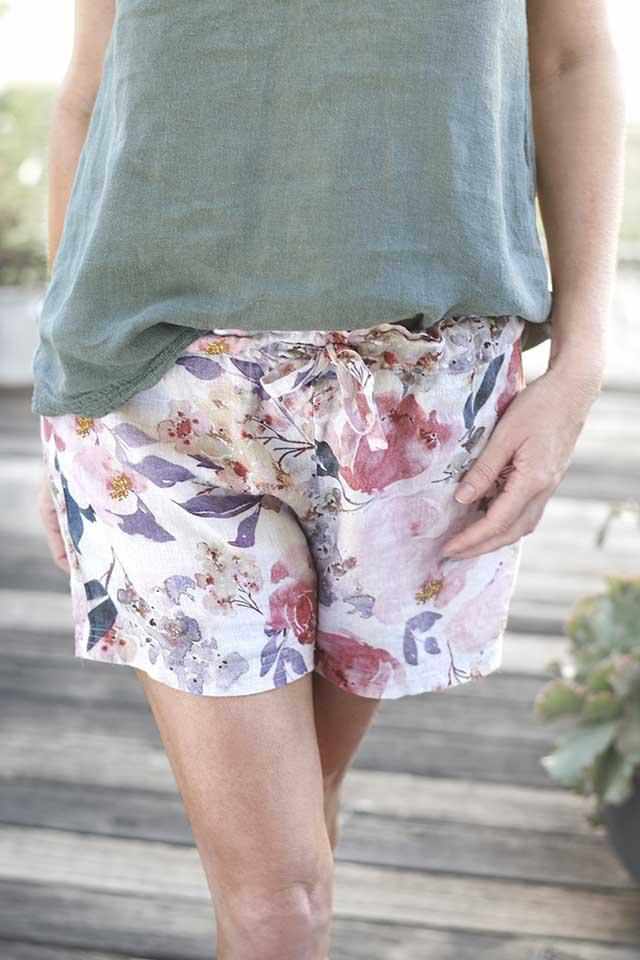 Posy Linen Shorts - Eadie Lifestyle
