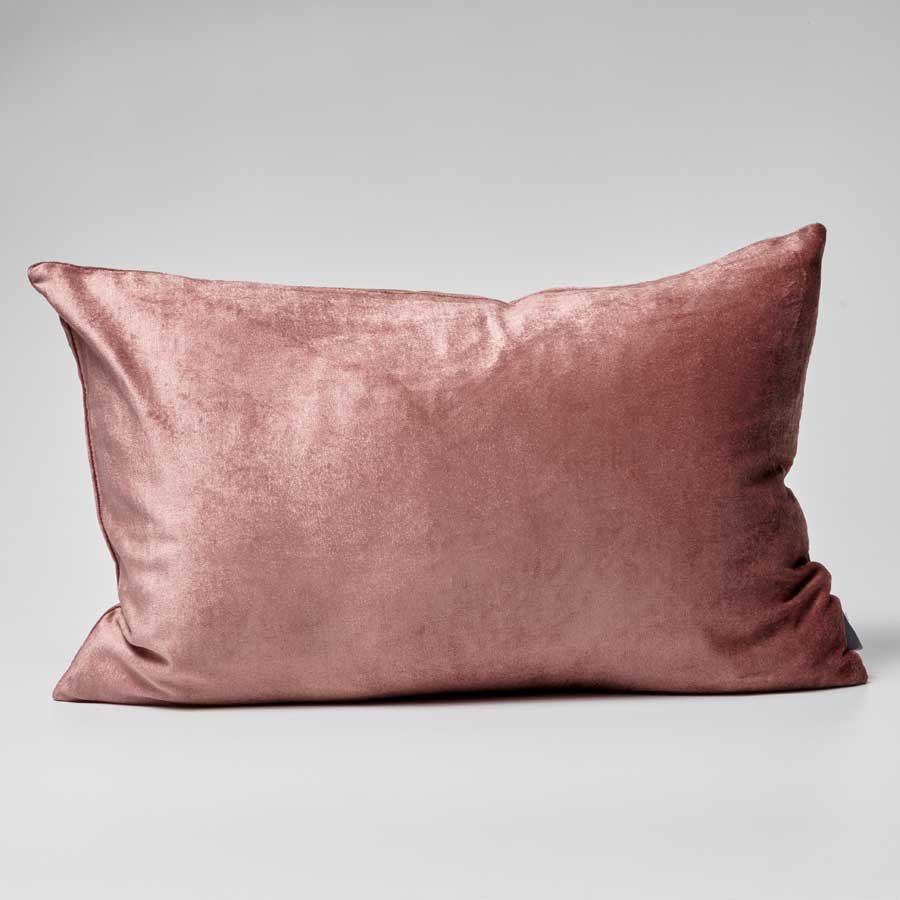 Precious Velvet Cushion - Rose Gold - Eadie Lifestyle