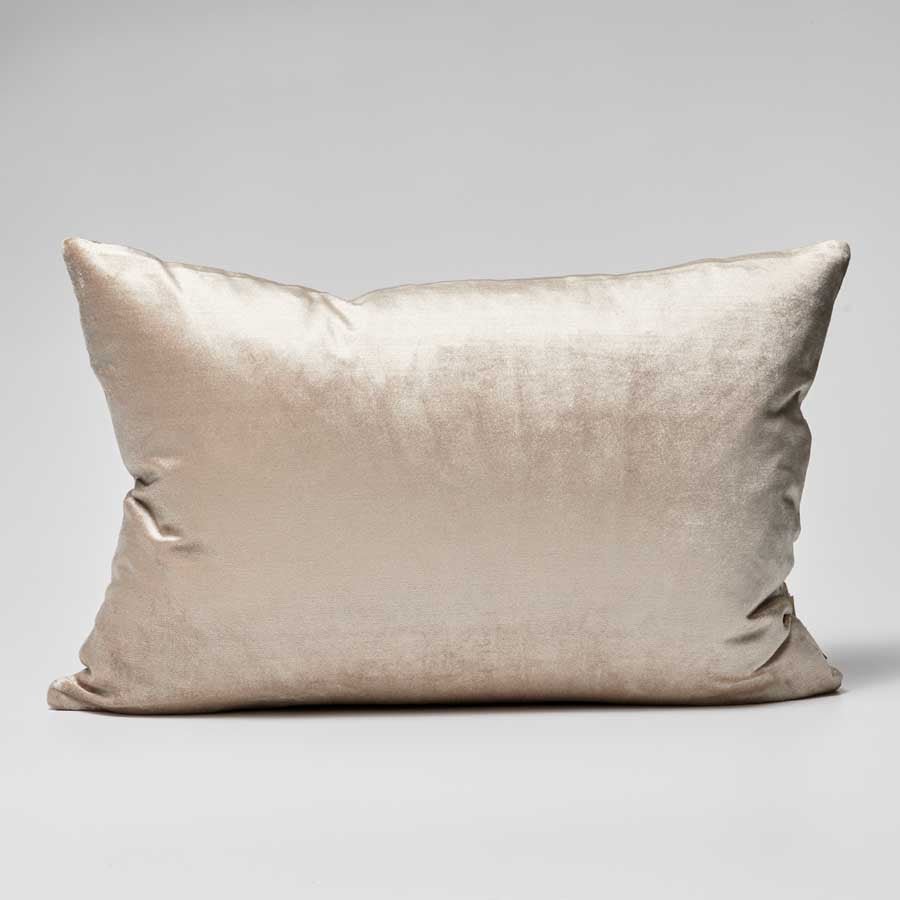 Precious Velvet Cushion - Soft Gold - Eadie Lifestyle