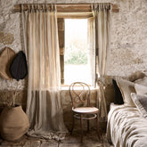 Puro Sheer Linen Curtains - Natural - Eadie Lifestyle