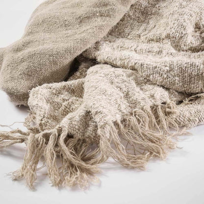 Raffine Linen Throw - Eadie Lifestyle