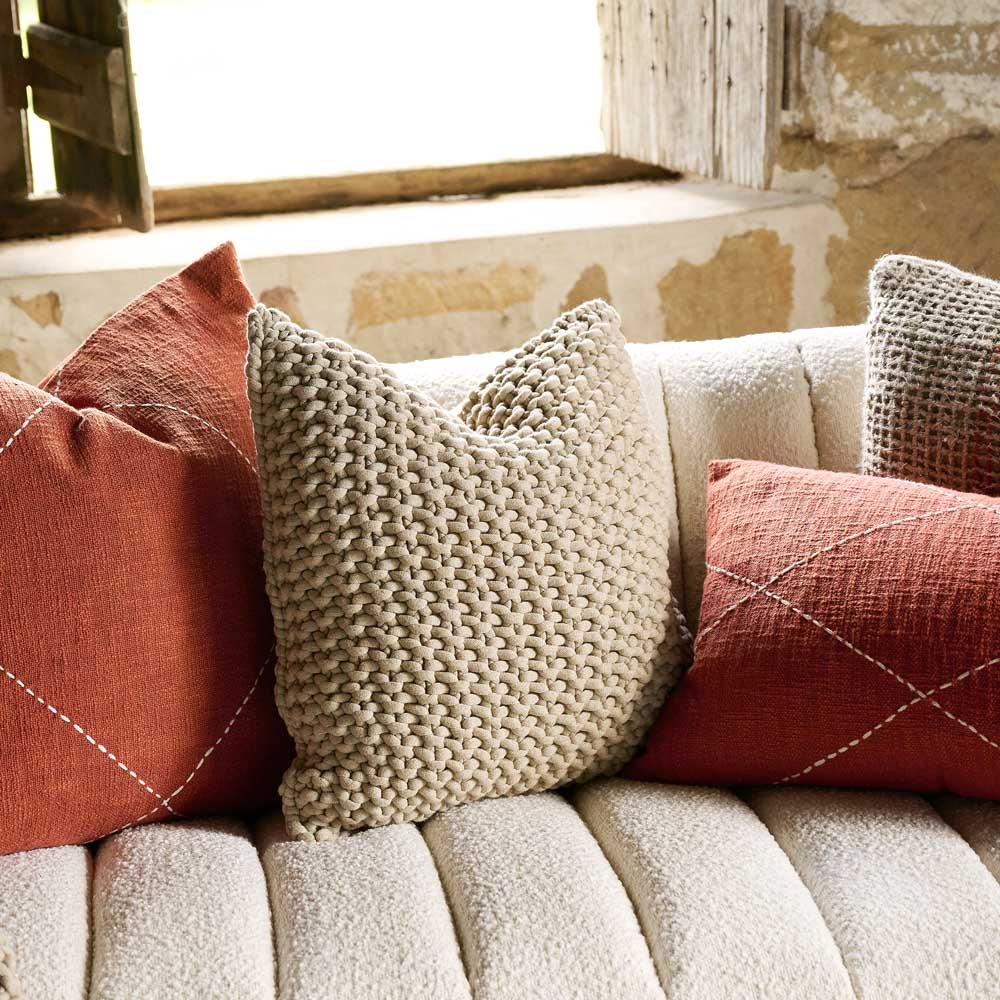 Ravo Cushion - Rust - Eadie Lifestyle