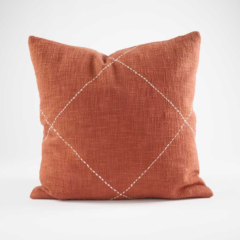 Ravo Cushion - Rust - Eadie Lifestyle