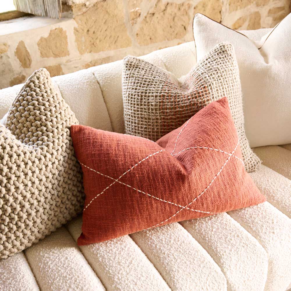 Ravo Cushion - Rust - Eadie Lifestyle