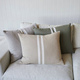 Simpatico Cushion - Natural/White - Eadie Lifestyle