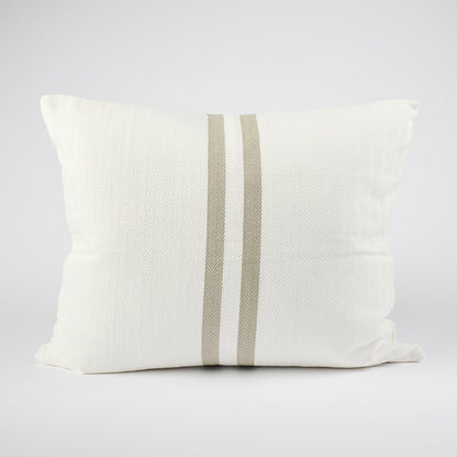 Simpatico Cushion - White/Natural - Eadie Lifestyle