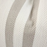Simpatico Cushion - White/Silver Grey - Eadie Lifestyle