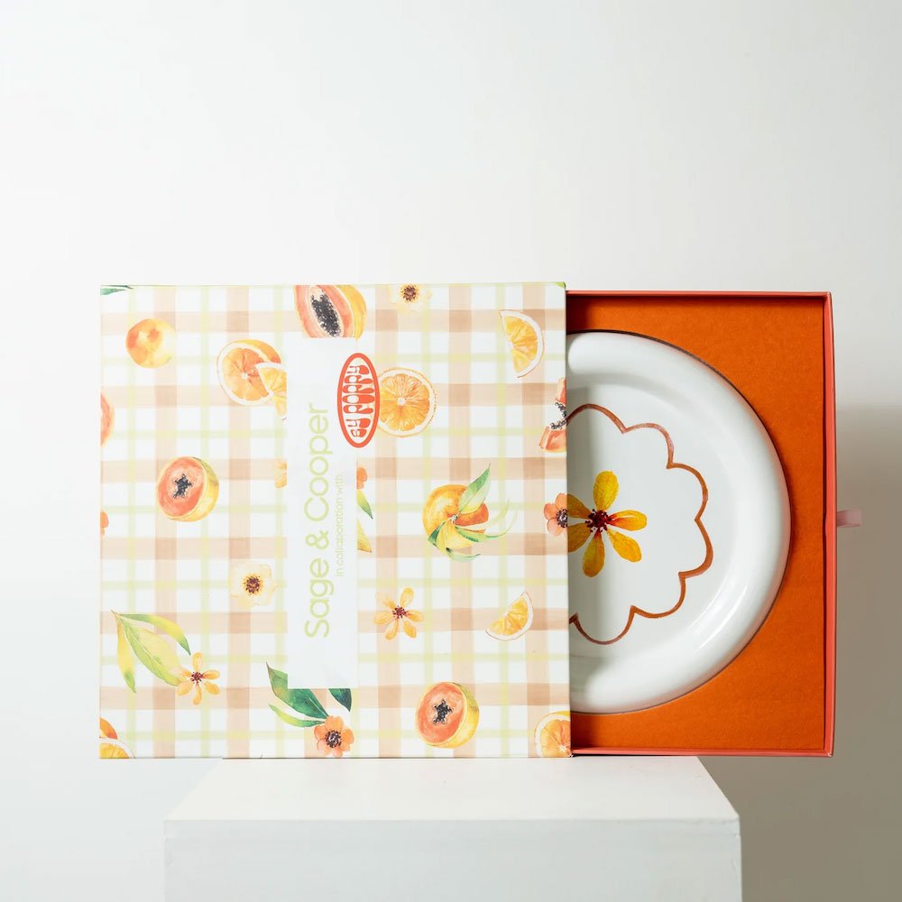 Summer Fruit Plate Collection - Orange - Eadie Lifestyle