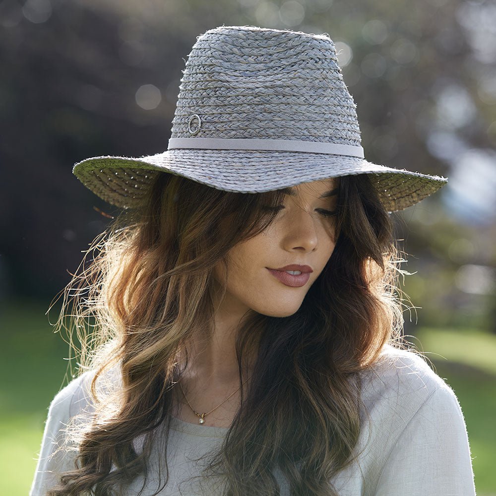 Sundaise Panama Hat - Soft grey - Eadie Lifestyle