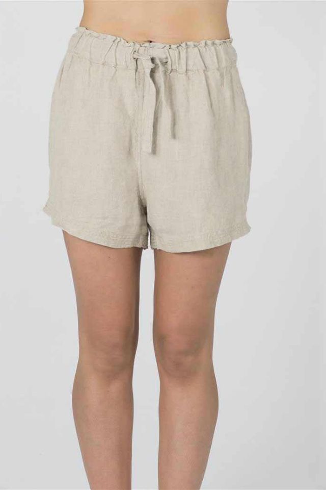 The Linen Shorts - Natural - Eadie Lifestyle