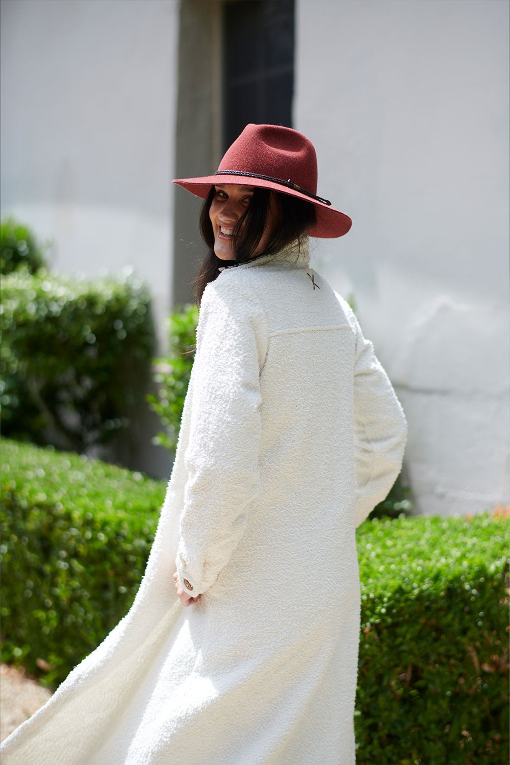 The Maestro Coat - Winter White - Eadie Lifestyle