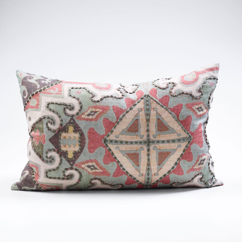 Tribale Linen Cushion - Eadie Lifestyle